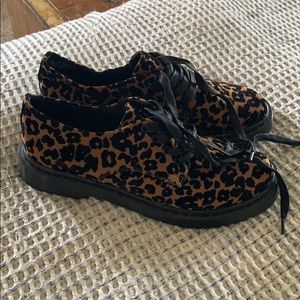 Fergalicious Leopard Oxfords